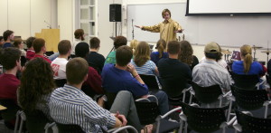 Speaking to students at the University of Cincinnati.  Contact me if I can come speak with your group or company.